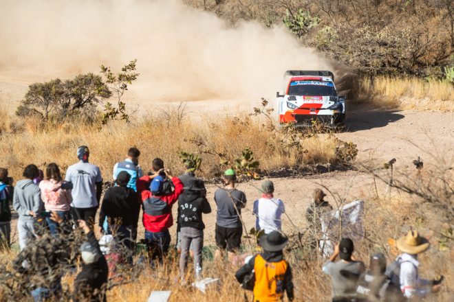 勝田貴元(トヨタGRヤリス・ラリー1) 2023年WRC第3戦ラリー・メキシコ