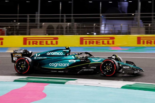 2023年F1第2戦サウジアラビアGP　フェルナンド・アロンソ（アストンマーティン）