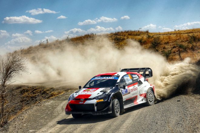 勝田貴元／アーロン・ジョンストン組（トヨタGRヤリス・ラリー1）　2023年WRC第3戦ラリー・メキシコ