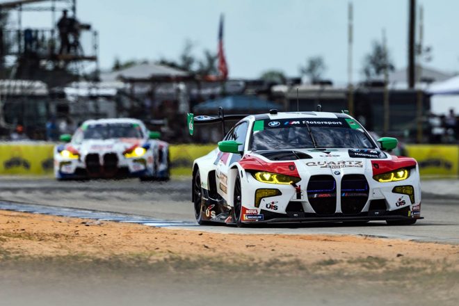 GTDクラスを制したポール・ミラー・レーシングの1号車BMW M4 GT3