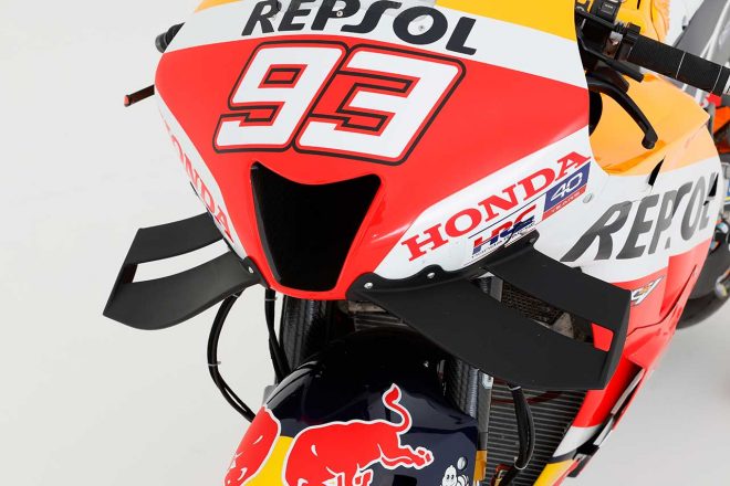 2022年型ホンダRC213Vのフロントカウル