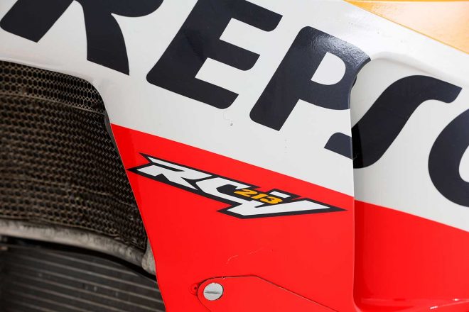 2022年型ホンダRC213Vのサイドカウル