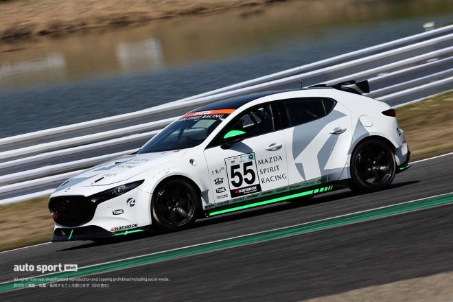 2023スーパー耐久第1戦鈴鹿 MAZDA SPIRIT RACING MAZDA3 Bio concept(寺川和紘/井尻薫/関豊/前田育男)