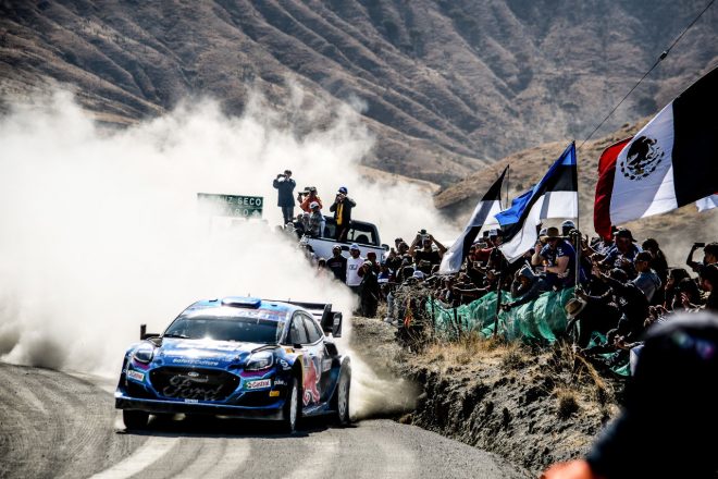 パワーステージで2番手タイムを記録したオット・タナク（フォード・プーマ・ラリー1）　2023年WRC第3戦ラリー・メキシコ