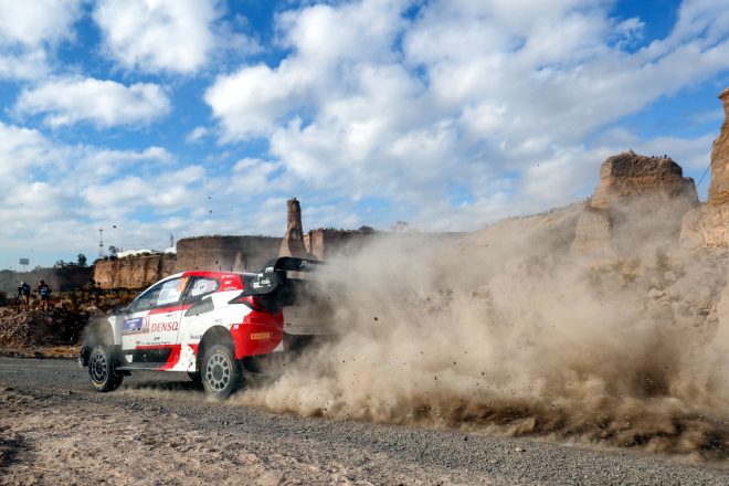 エルフィン・エバンス／スコット・マーティン組（トヨタGRヤリス・ラリー1）　2023年WRC第3戦ラリー・メキシコ