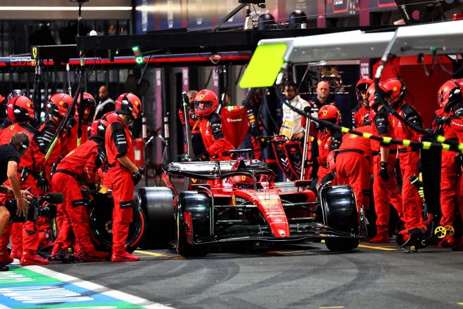 2023年F1第2戦サウジアラビアGP　シャルル・ルクレール（フェラーリ）