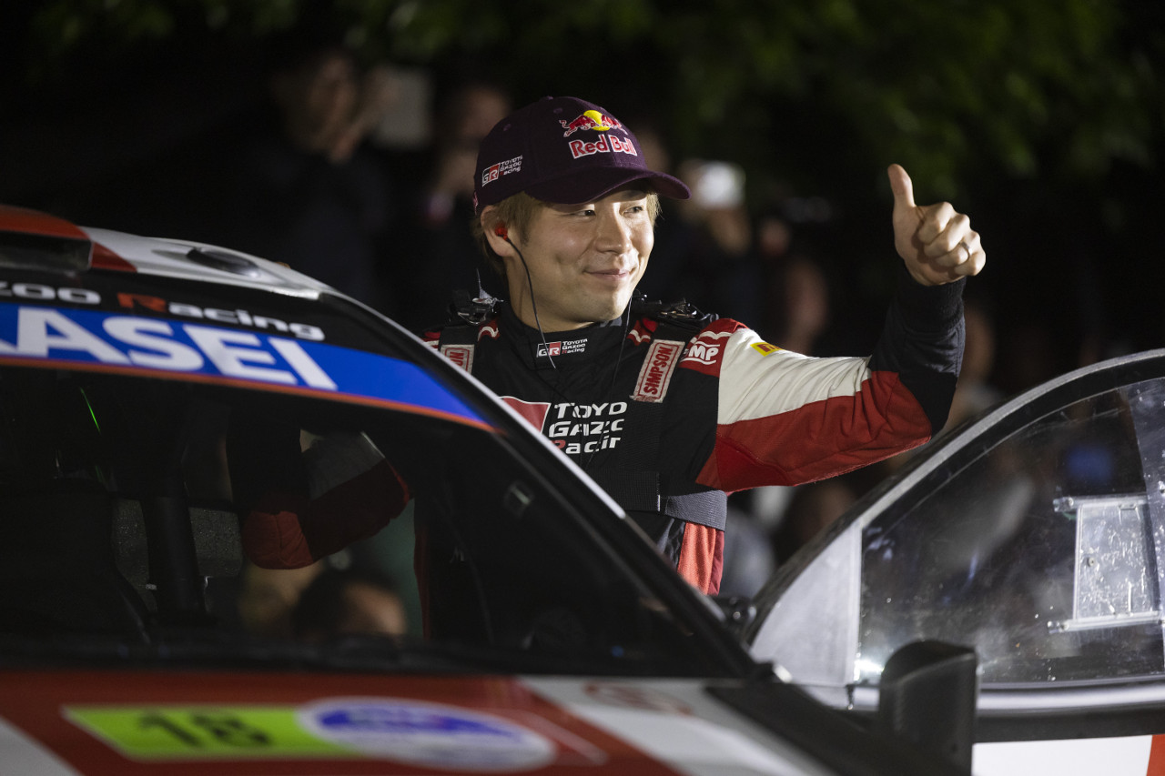 ラリー・メキシコに初出場したWRCチャレンジプログラム1期生の勝田貴元（2023年WRC第3戦ラリー・メキシコ）