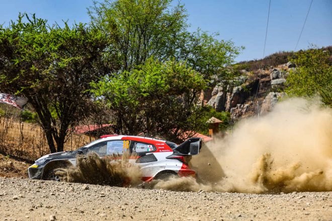 勝田貴元／アーロン・ジョンストン組（トヨタGRヤリス・ラリー1）2023年WRC第3戦ラリー・メキシコ