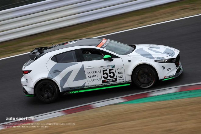2023スーパー耐久第1戦鈴鹿　MAZDA SPIRIT RACING MAZDA3 Bio concept