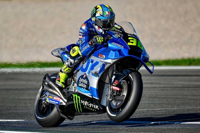 ジョアン・ミル（チーム・スズキ・エクスター）が駆ったスズキGSX-RRの空力パーツ