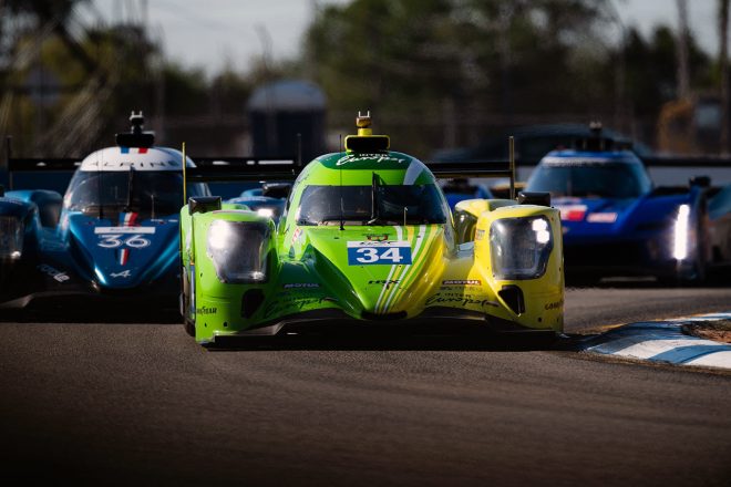 LMP2クラスで4位に入ったインターユーロポル・コンペティションの34号車オレカ07・ギブソン