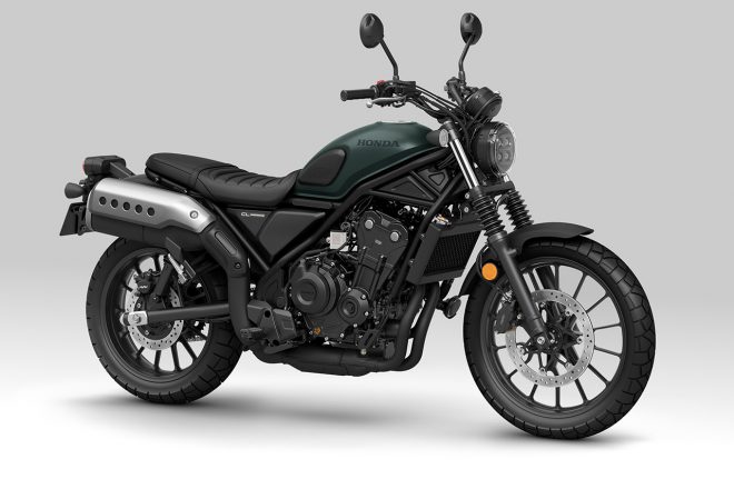 ホンダCL500（マットアーマーグリーンメタリック）
