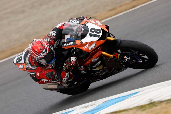 ST600：芳賀涼大（WORK NAVI Nitro Racing）／2023全日本ロード もてぎ公開テスト1日目
