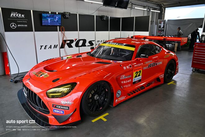 2023スーパーGT富士公式テスト　アールキューズ AMG GT3