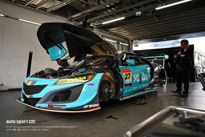 2023スーパーGT富士公式テスト　Yogibo NSX GT3