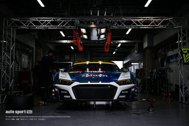 2023スーパーGT富士公式テスト　DOBOT Audi R8 LMS