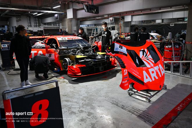 2023スーパーGT富士公式テスト　#8 ARTA MUGEN NSX-GT