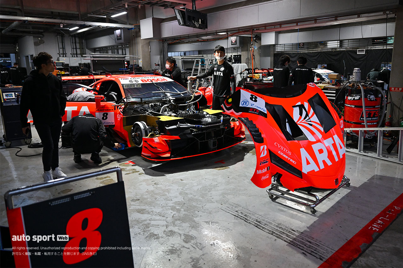 2023スーパーGT富士公式テスト　#8 ARTA MUGEN NSX-GT