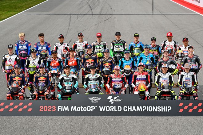 2023年シーズンのMoto3クラスを戦うライダー達