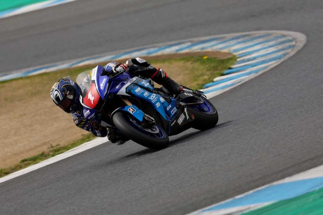 JSB1000：中須賀克行（YAMAHA FACTORY RACING TEAM）／2023全日本ロード もてぎ公開テスト2日目