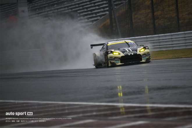 2023スーパーGT富士公式テスト　muta Racing GR86 GT（堤優威／平良響／加藤寛規）