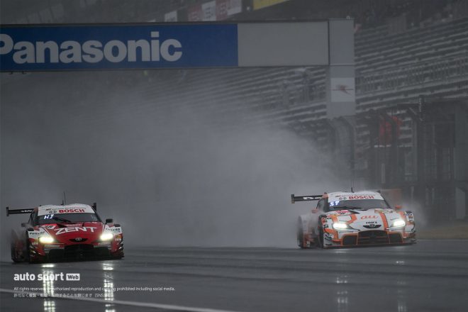 2023スーパーGT富士公式テスト　au TOM’S GR Supra＆ZENT CERUMO GR Supra