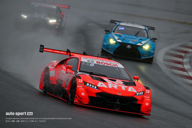 2023スーパーGT富士公式テスト　ARTA MUGEN NSX-GT（野尻智紀／大湯都史樹）