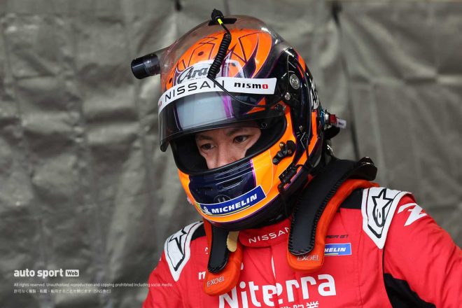 2023スーパーGT富士公式テスト　セッション2でトップタイムを記録した高星明誠（Niterra MOTUL Z）