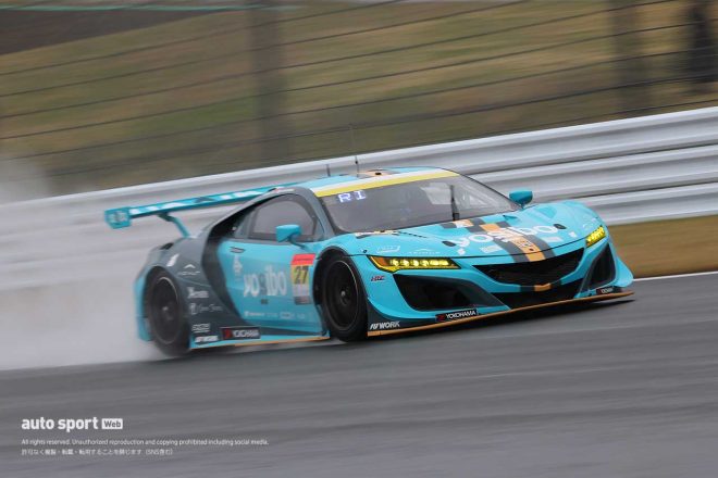 2023スーパーGT富士公式テスト　Yogibo NSX GT3（岩澤優吾／伊東黎明）