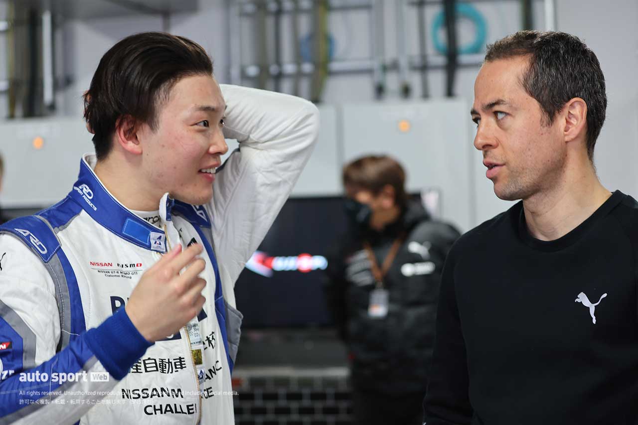 2023スーパーGT富士公式テスト　名取鉄平／ジョアオ・パオロ・デ・オリベイラ（リアライズ日産メカニックチャレンジGT-R）