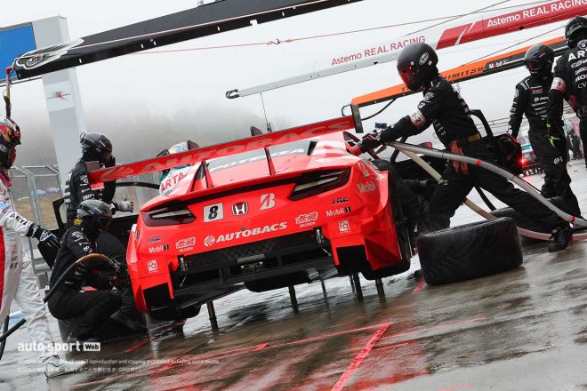 2023スーパーGT富士公式テスト　ARTA MUGEN NSX-GT（野尻智紀／大湯都史樹）