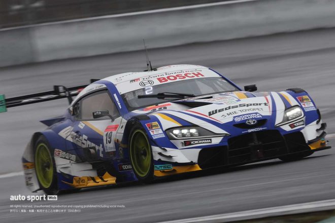 2023スーパーGT富士公式テスト　WedsSport ADVAN GR Supra（国本雄資／阪口晴南）