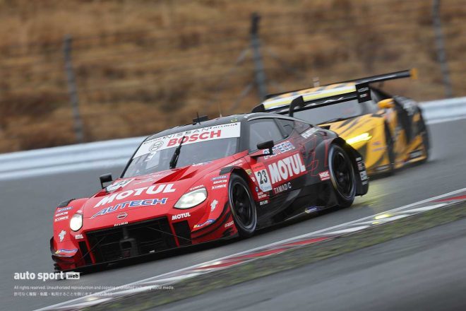 2023スーパーGT富士公式テスト　MOTUL AUTECH Z（松田次生／ロニー・クインタレッリ）
