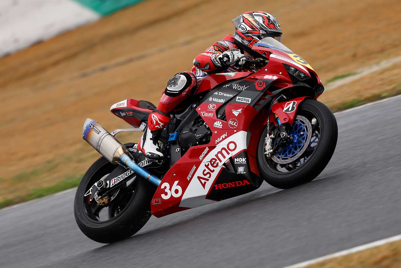 JSB1000：水野涼（AstemoHondaDreamSIRacing）／2023全日本ロード もてぎ公開テスト3日目
