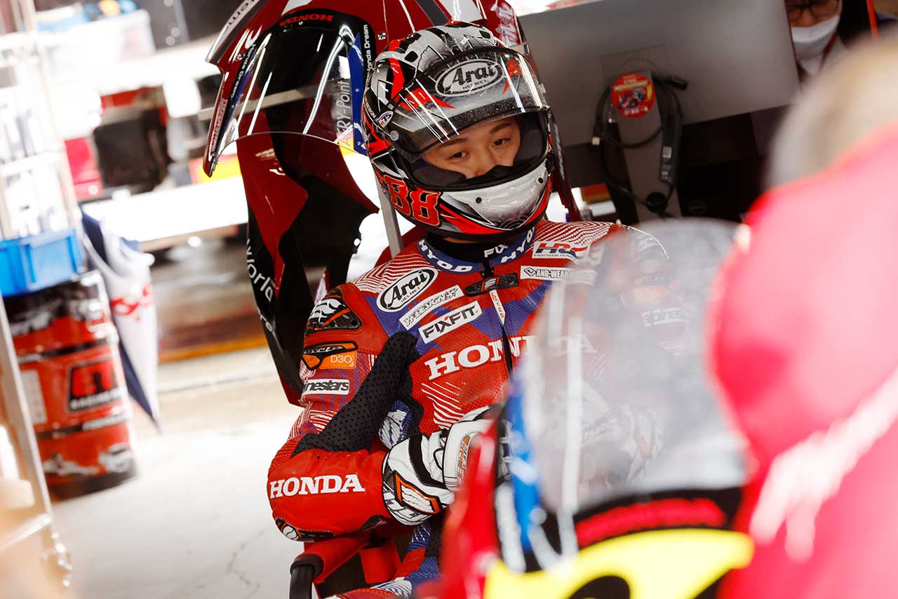 JSB1000：水野涼（AstemoHondaDreamSIRacing）／2023全日本ロード もてぎ公開テスト3日目