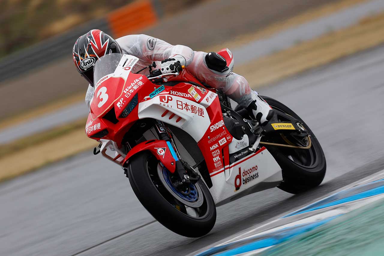 ST1000：高橋裕紀（JAPAN POST Honda Dream TP）／2023全日本ロード もてぎ公開テスト3日目