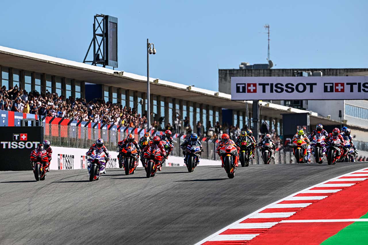 2023MotoGP第1戦ポルトガルGP スプリントレース スタートシーン