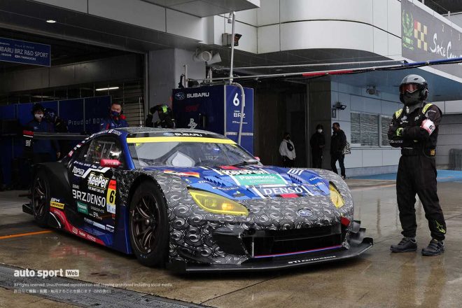 2023スーパーGT富士公式テスト　SUBARU BRZ R&D SPORT（井口卓人／山内英輝／佐々木孝太）