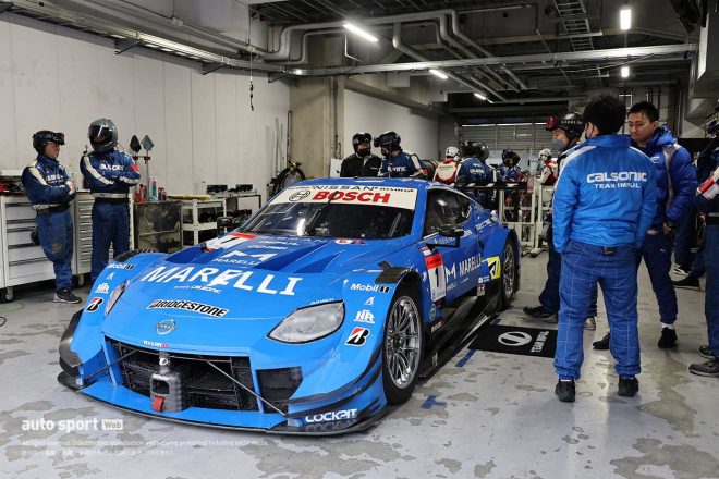 2023スーパーGT富士公式テスト　MARELLI IMPUL Z（平峰一貴／ベルトラン・バゲット）
