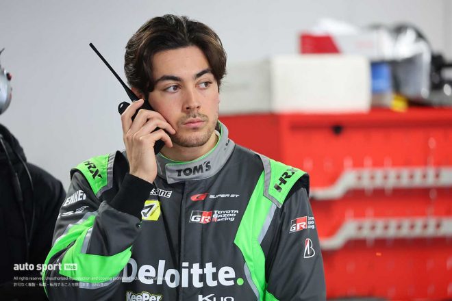 2023スーパーGT富士公式テスト　ジュリアーノ・アレジ（Deloitte TOM’S GR Supra）