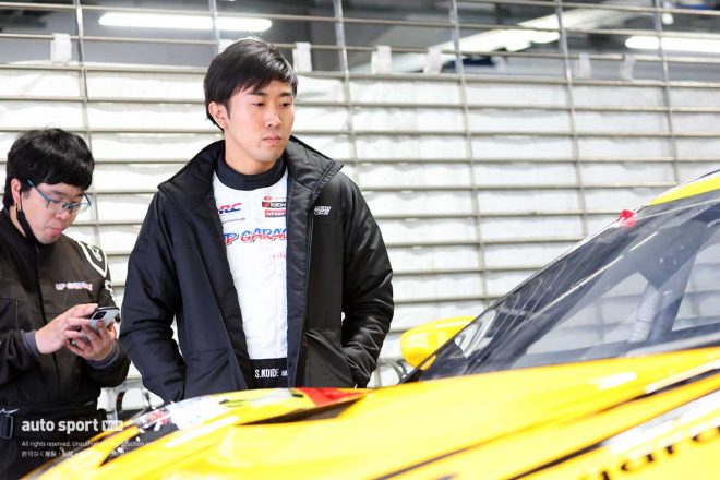 2023スーパーGT富士公式テスト　小出峻（UPGARAGE NSX GT3）