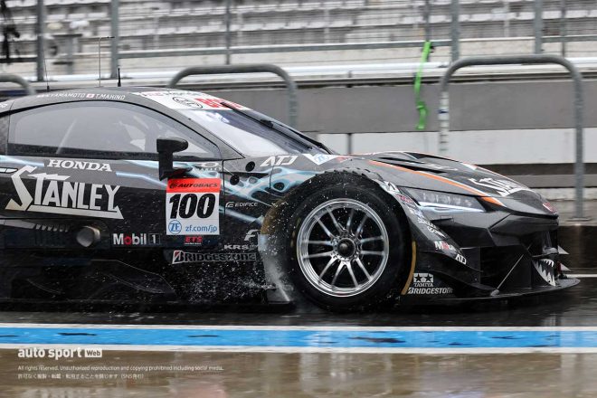 2023スーパーGT富士公式テスト　STANLEY NSX-GT（山本尚貴／牧野任祐）