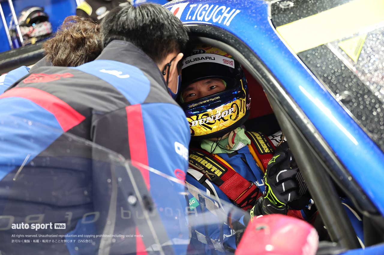 2023スーパーGT富士公式テスト　山内英輝（SUBARU BRZ R&D SPORT）
