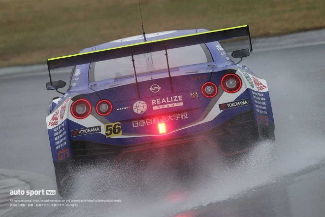 2023スーパーGT富士公式テスト　リアライズ日産メカニックチャレンジGT-R（ジョアオ・パオロ・デ・オリベイラ／名取鉄平）