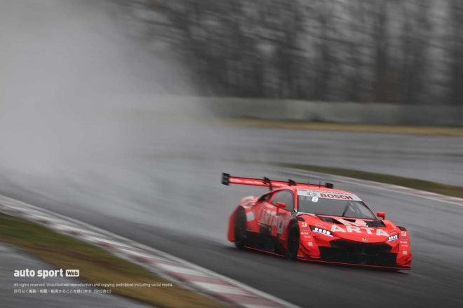 2023スーパーGT富士公式テスト　ARTA MUGEN NSX-GT（野尻智紀／大湯都史樹）
