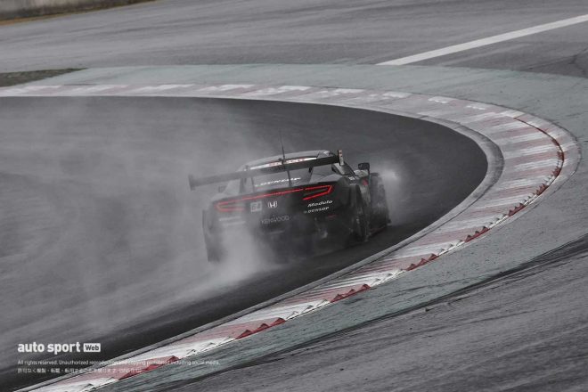 2023スーパーGT富士公式テスト　Modulo NSX-GT（伊沢拓也／太田格之進）