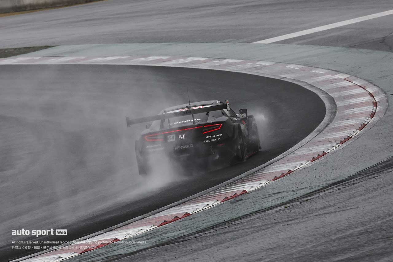 2023スーパーGT富士公式テスト　Modulo NSX-GT（伊沢拓也／太田格之進）