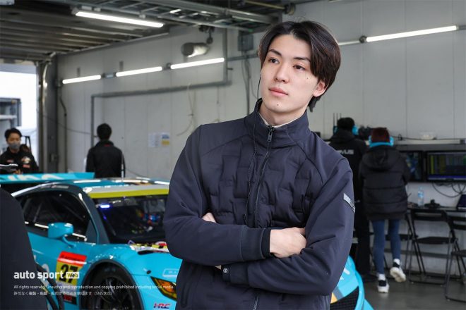 2023スーパーGT富士公式テスト　Yogibo Racingの岩澤優吾