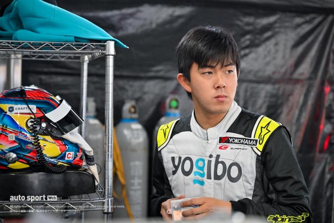2023スーパーGT富士公式テスト　Yogibo Racingの伊東黎明
