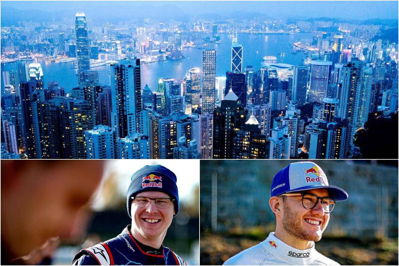 「これまでレースをしたことがない場所だし、多くのことを学ぶ新しい経験になるだろう」とヨハン・クリストファーソン（左下）